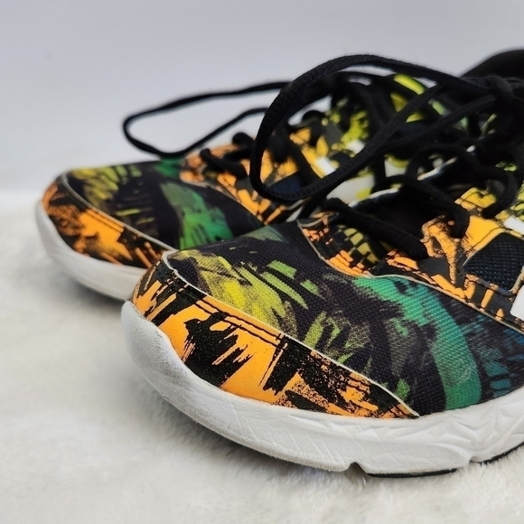 Asics 33-OGA Leather Lace Up Black Orange Athletic Shoes Unisex Mens 6 Womens 8 - Picture 4 of 14